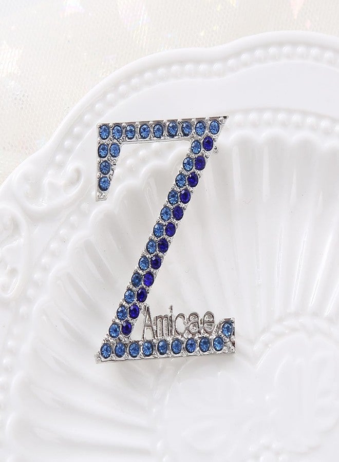 HUSURU Zeta Amicae ZA Brooch 1948 Soror Greek Letters Sorority Members Group Graduation Gifts Jewelry - Image 2